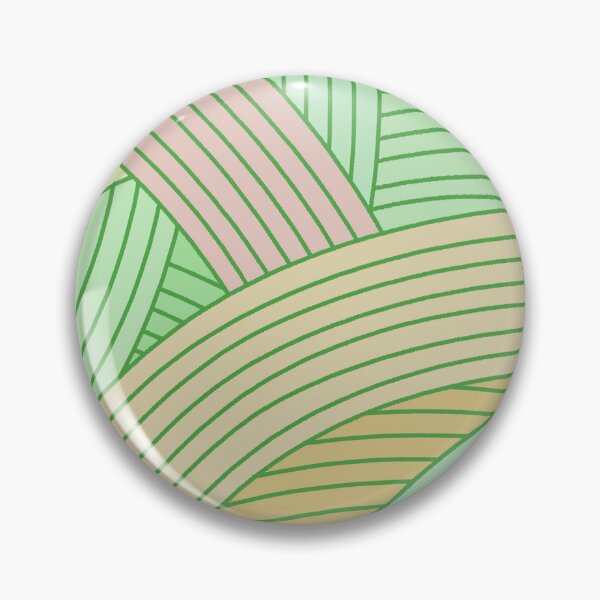 Item preview, Plot Twist-Soft Lemon Yellow Apricot Green designed and sold by Fabricatemyart.