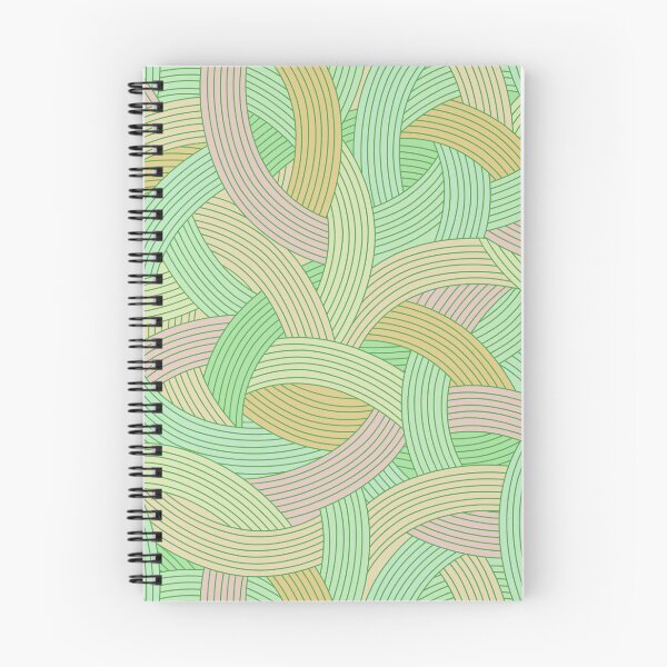 Item preview, Plot Twist-Soft Lemon Yellow Apricot Green designed and sold by Fabricatemyart.