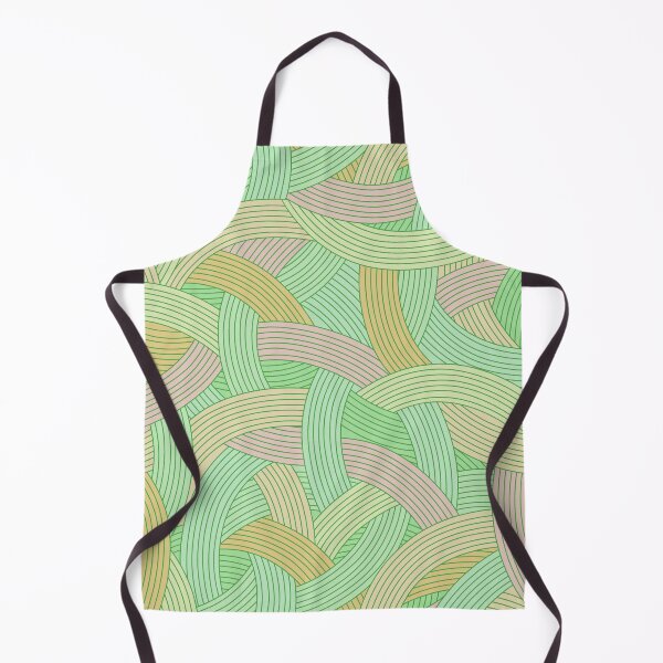 Item preview, Plot Twist-Soft Lemon Yellow Apricot Green designed and sold by Fabricatemyart.