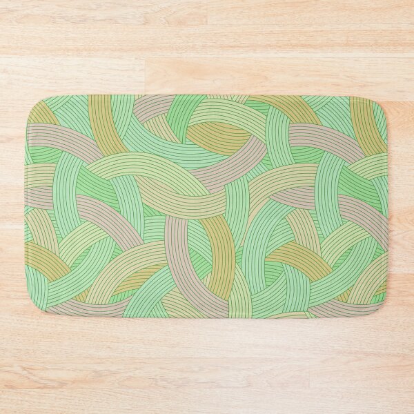 Item preview, Plot Twist-Soft Lemon Yellow Apricot Green designed and sold by Fabricatemyart.