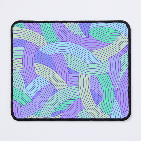 Item preview, Plot Twist-Soft Lilac Pale Aqua designed and sold by Fabricatemyart.