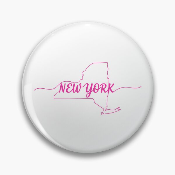Artikelvorschau, New York State Outline Typography – Minimalist Empire State entworfen und verkauft von Paper Drip.