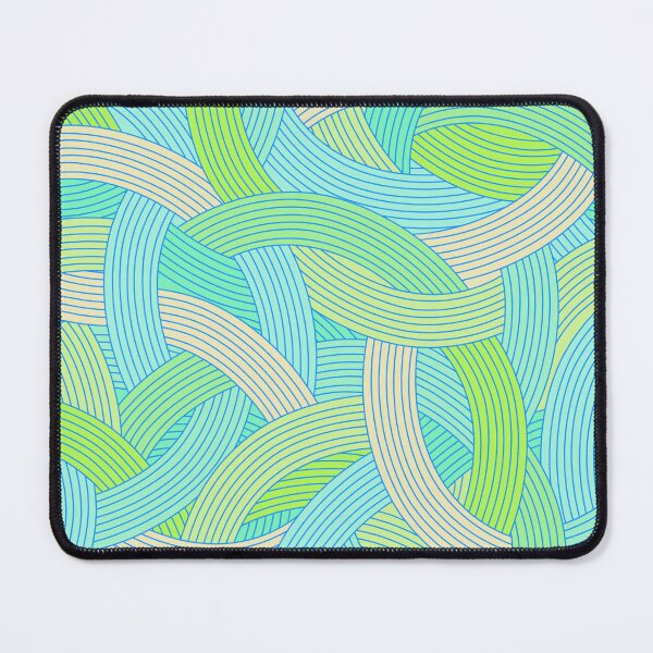 Item preview, Plot Twist-Soft Sky Blue Mint Green designed and sold by Fabricatemyart.