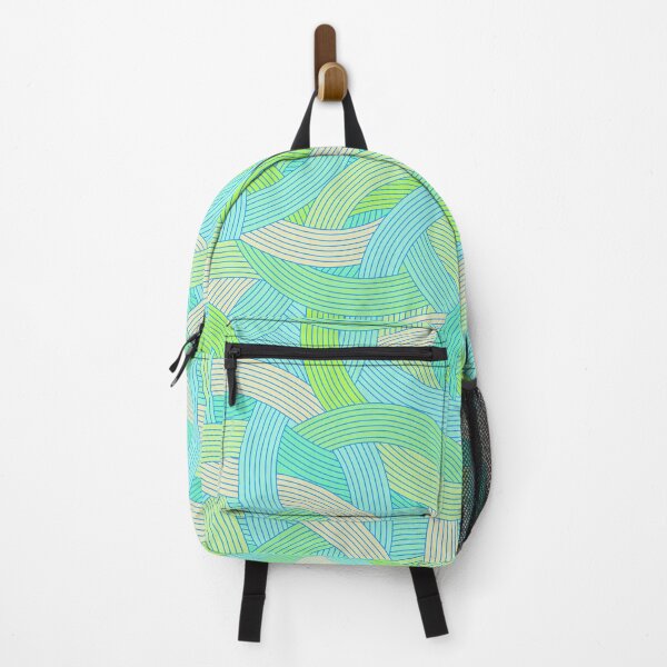 Item preview, Plot Twist-Soft Sky Blue Mint Green designed and sold by Fabricatemyart.