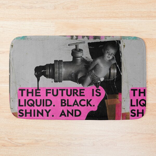 Item preview, Liquid Future: Drowning in Crude Oil designed and sold by Raw-Ink.