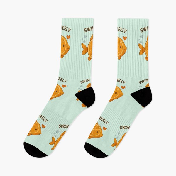 Item preview, Orange Fish – Swim Freely designed and sold by DesignShopAD.