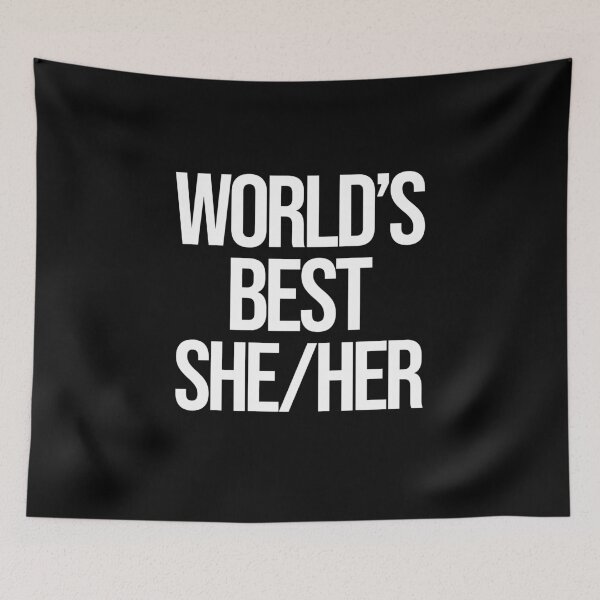 Item preview, World's Best She Her designed and sold by BritySpear.