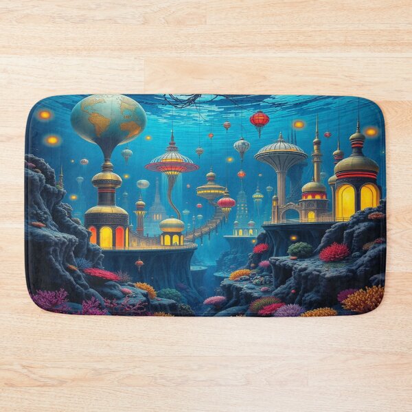 Item preview, Deep-Sea Metropolis – Life beneath the waves, surreal vibes & futuristic ocean dreams full of magic designed and sold by FotoworldEdel.