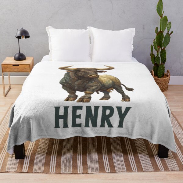 Item preview, Henry – Taurus Zodiac Design designed and sold by AlexLineArt.