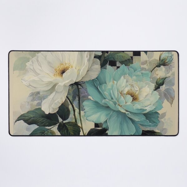 Item preview, “Petal Drift Through the Monochrome Divide” designed and sold by bloorose.