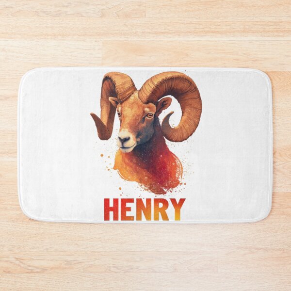 Item preview, Henry – Aries Zodiac Design designed and sold by AlexLineArt.