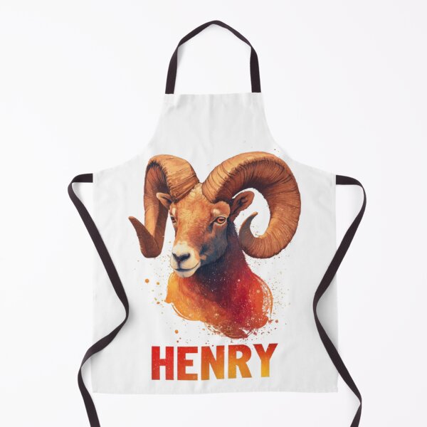 Item preview, Henry – Aries Zodiac Design designed and sold by AlexLineArt.