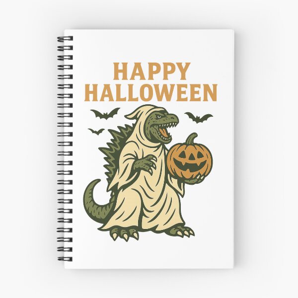 Item preview, Ghostzilla Halloween Spooky Pumpkin Retro Monster designed and sold by NatureStyle555.