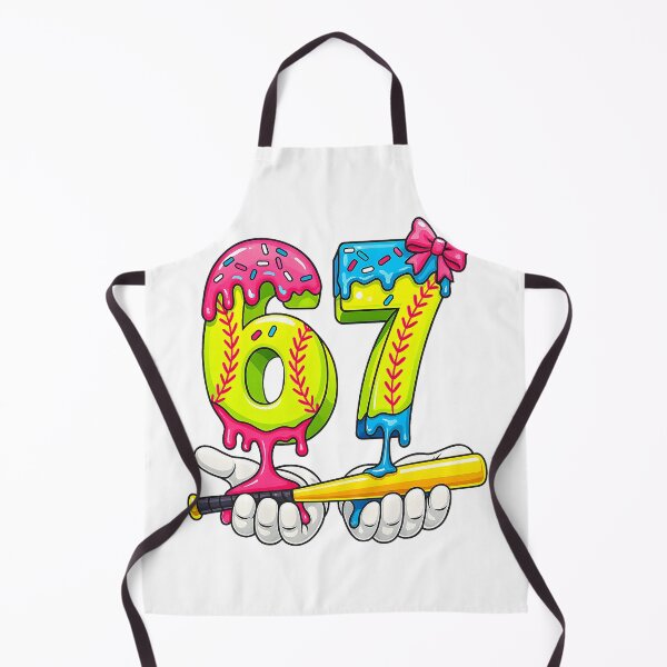 Item preview, Softball Sixty Seven Dripping Ice Cream Numbers Summer designed and sold by torildorxop.