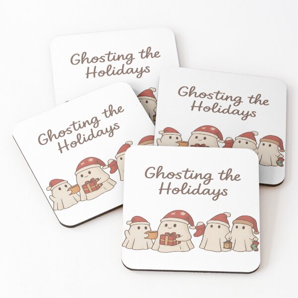Item preview, Funny Ghost Christmas – Ghosting the Holidays Cute Spooky Xmas Design designed and sold by Inkspire House.