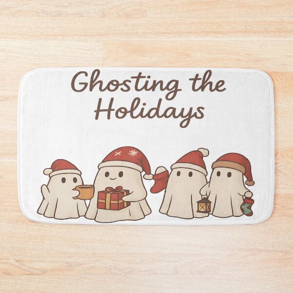 Item preview, Funny Ghost Christmas – Ghosting the Holidays Cute Spooky Xmas Design designed and sold by Inkspire House.
