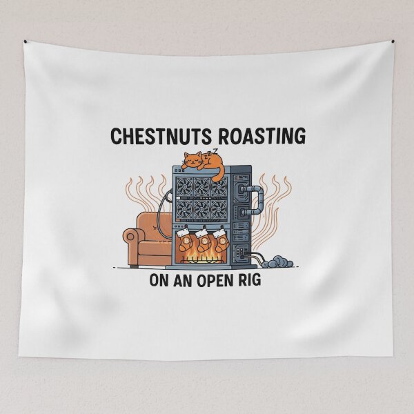 Item preview, Chestnut Roasting on an Open Rig - Chestnut Roasting Shirt  designed and sold by KINGWANI.