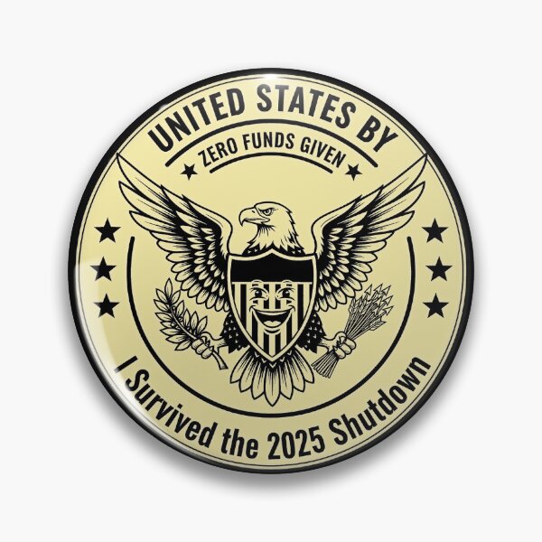 Item preview,  I Survived The 2025 Shutdown  designed and sold by gear-posters.
