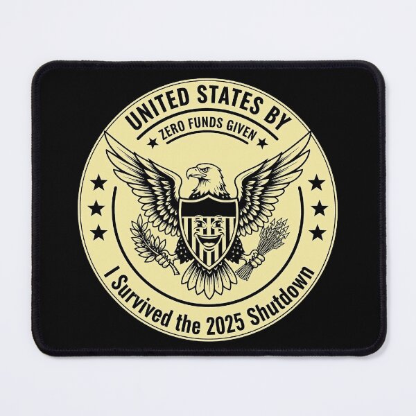 Item preview, I Survived The 2025 Shutdown designed and sold by gear-posters.
