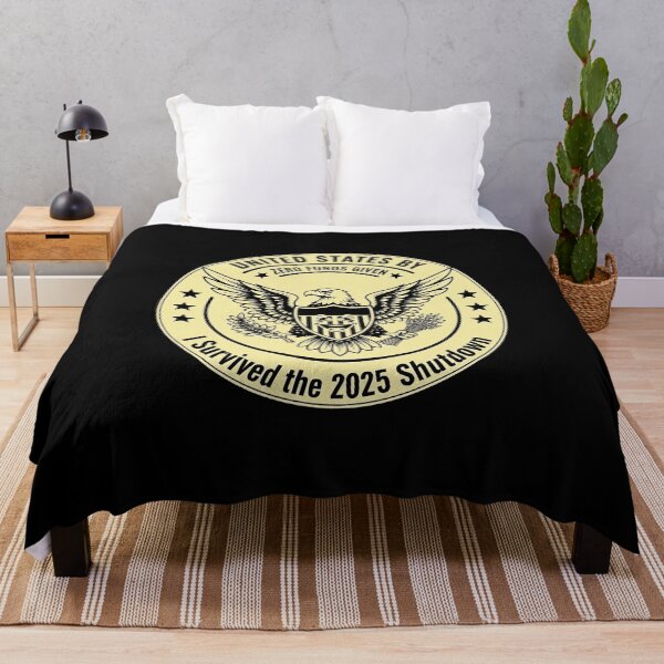 Item preview,  I Survived The 2025 Shutdown  designed and sold by gear-posters.