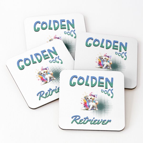 Item preview, Golden retriever dog merch idea designed and sold by peekaboo Designs.