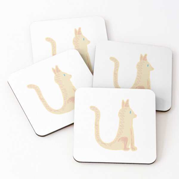 Item preview, Pale long-tailed cat designed and sold by Roubyn.