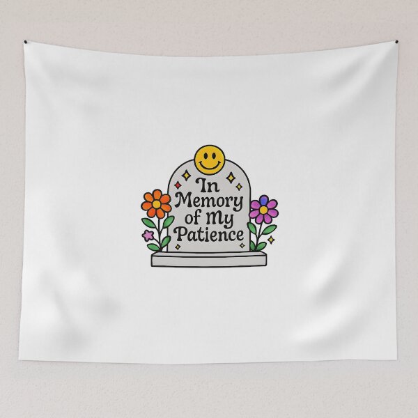 Item preview, In Memory of My Patience designed and sold by CharmStudio.
