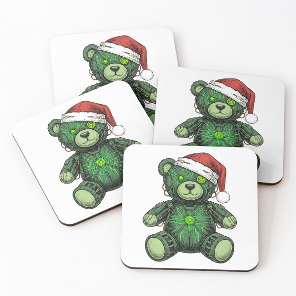 Item preview, New Year's Cybernetic Bear designed and sold by krabbaraban.