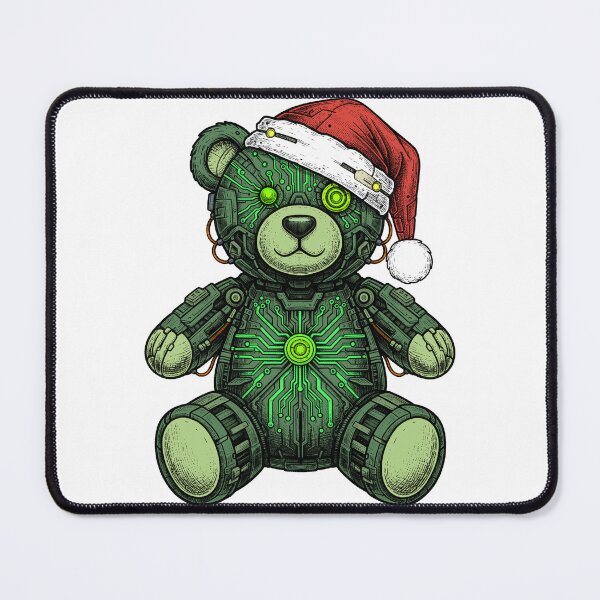 Item preview, New Year's Cybernetic Bear designed and sold by krabbaraban.