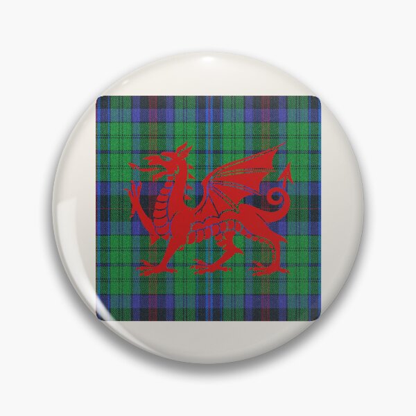 Item preview, Philips Welsh Tartan – The Noble Spirit of Cymru & y Ddraig Goch - the red dragon v4 designed and sold by WheelieGdArt.