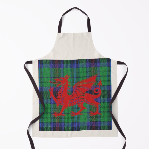 Item preview, Philips Welsh Tartan – The Noble Spirit of Cymru & y Ddraig Goch - the red dragon v4 designed and sold by WheelieGdArt.