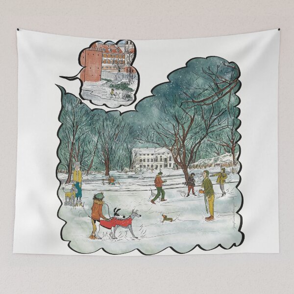 Item preview, GreYt Snow in The Park designed and sold by greytcollective.