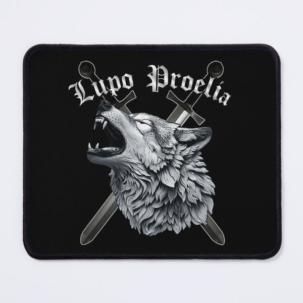 Item preview, Lupo Proelia - Kingfishers Wolves designed and sold by HavenDesign.