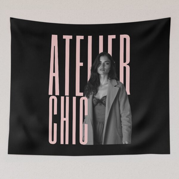 Item preview, Seraphine Atelier Chic – Elegant Pink Design designed and sold by MetaModel Studio.