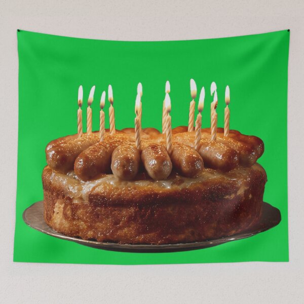 Item preview, Birthday Sausage Cake designed and sold by Brendon987.
