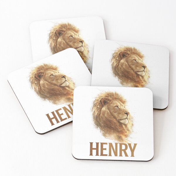 Item preview, Henry – Leo Zodiac Lion Design designed and sold by AlexLineArt.