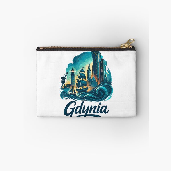 Item preview, Gdynia, Poland, White Port City, maritime gift designed and sold by Pineapple-Tree.