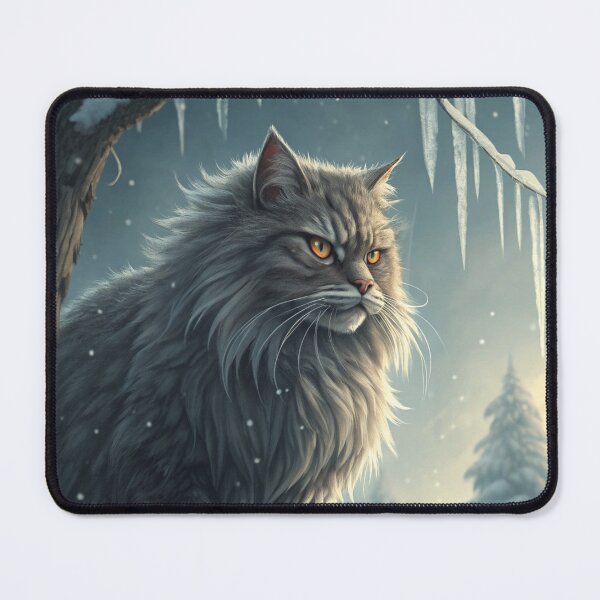 Item preview, Jólakötturinn (Yule Cat) Full-Body – Icelandic Christmas Folklore Digital Painting designed and sold by AIfolklore.