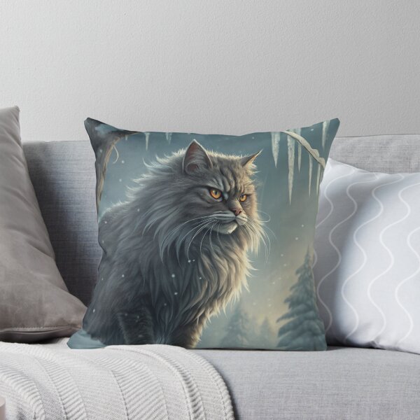 Item preview, Jólakötturinn (Yule Cat) Full-Body – Icelandic Christmas Folklore Digital Painting designed and sold by AIfolklore.