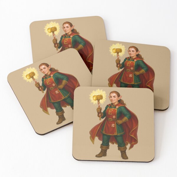 Item preview, Epic Christmas Elfette Hero Character designed and sold by BROHLine Studio.