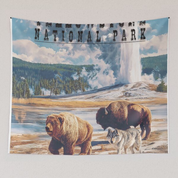 Item preview, Yellowstone National Park  designed and sold by Natethokle.