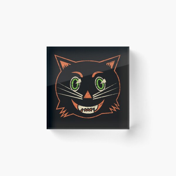 Item preview, Vintage Halloween Black Cat designed and sold by LMHDesigns.