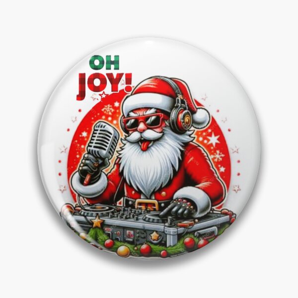 Item preview, ¡OH, ALEGRÍA, SANTA CLAUS DJ! designed and sold by Pabhas.