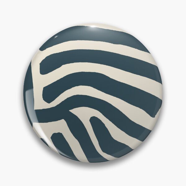 Item preview, Abstract Boho Blue Petrol Stripes Play designed and sold by enricadenicola.