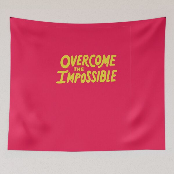 Item preview, Overcome the impossible - self motivation  designed and sold by CapriCreatives.