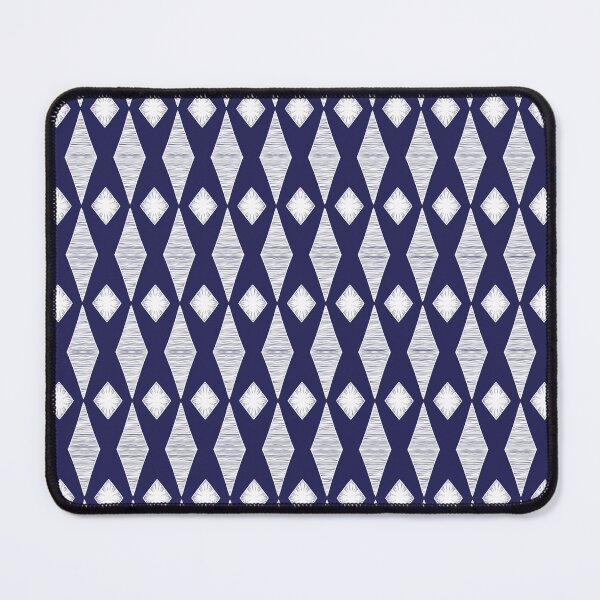 Item preview, Diamonds- Indigo and White designed and sold by MichaelStipends.