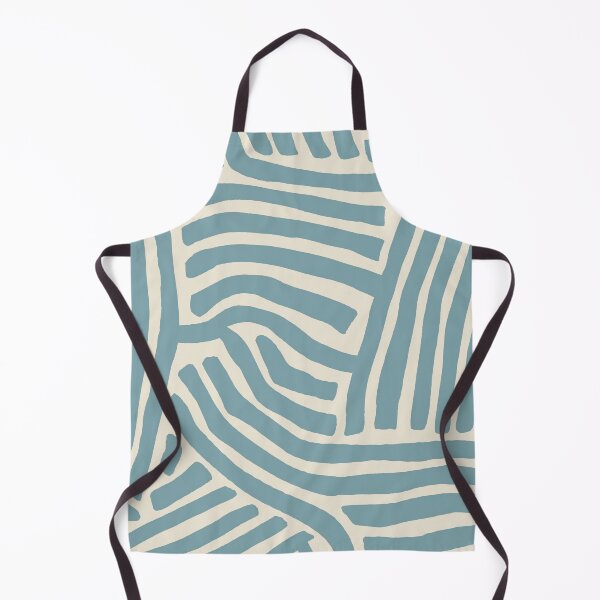 Item preview, Abstract Boho Light Blue Stripes Play designed and sold by enricadenicola.