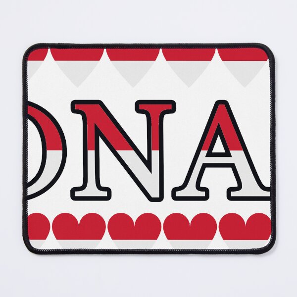 Item preview, Monaco Flag Letters And Hearts designed and sold by TheIconSmith.