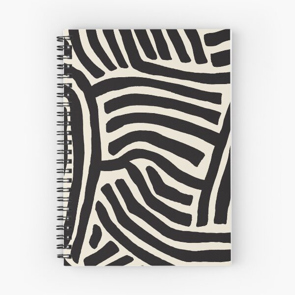 Item preview, Abstract Boho Black and White Stripes Play designed and sold by enricadenicola.