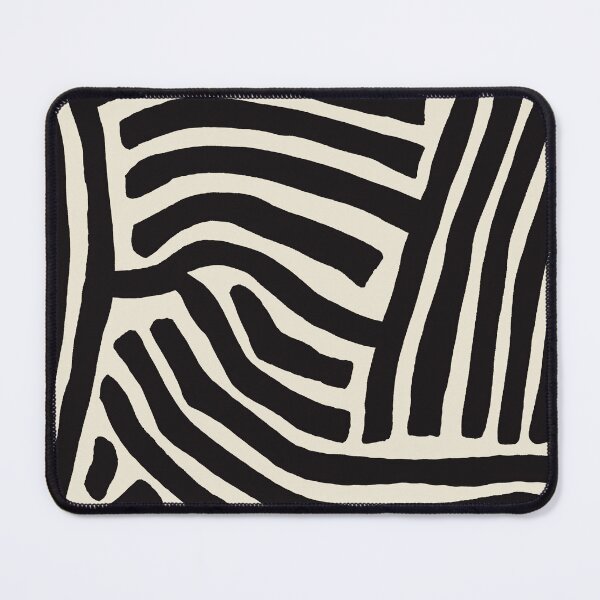 Item preview, Abstract Boho Black and White Stripes Play designed and sold by enricadenicola.